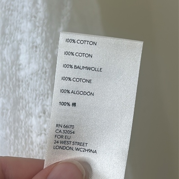 FP WE THE FREE Ocean Air Hacci Pullover Knit Sweater Ivory/White Size Small - Picture 11 of 16